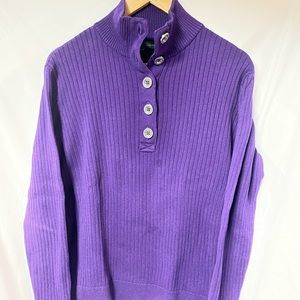 Lauren Jeans Co. Ralph Lauren Mock Turtleneck Sweater